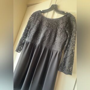 Forever 21 Black Lace Mini Dress